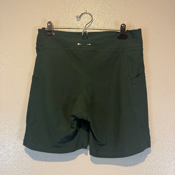 The Upside Forest Green Athletic biker Shorts - Picture 5 of 5